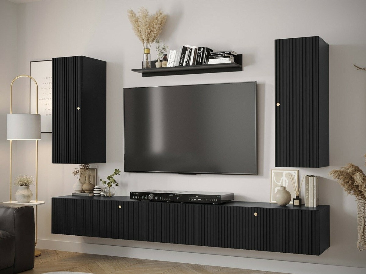 Meuble TV Anulio (Noir)