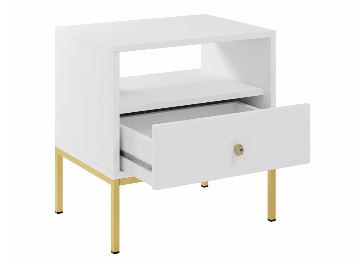 Table de chevet Formis (Blanc)