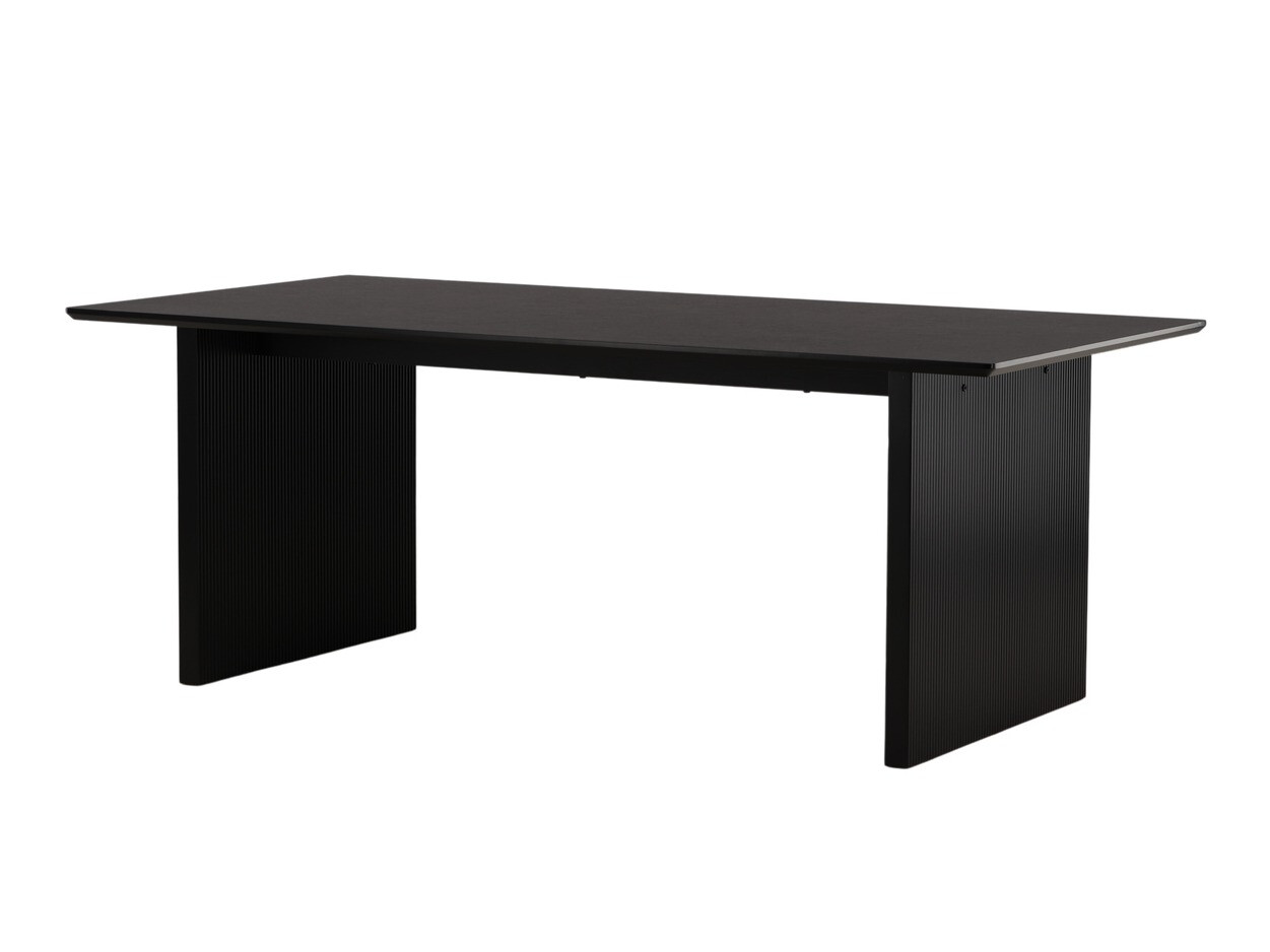 Salle à manger complète Dallas 4185 (Beige + Noir)