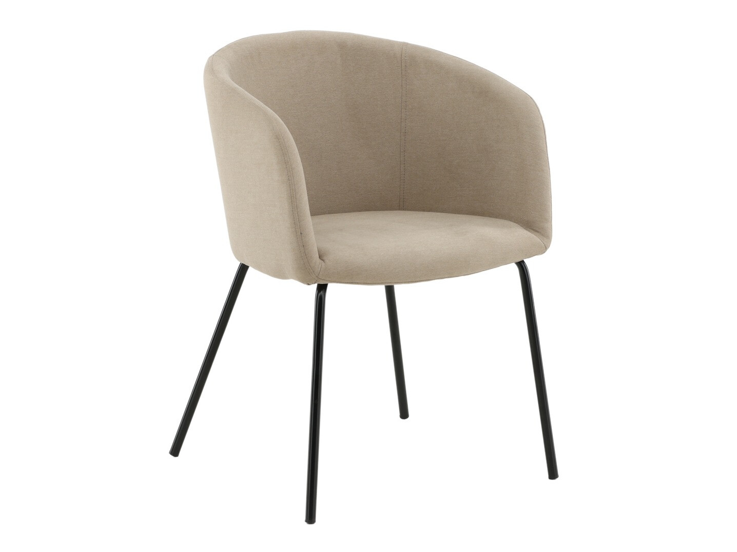 Salle à manger complète Dallas 4191 (Beige + Noir)