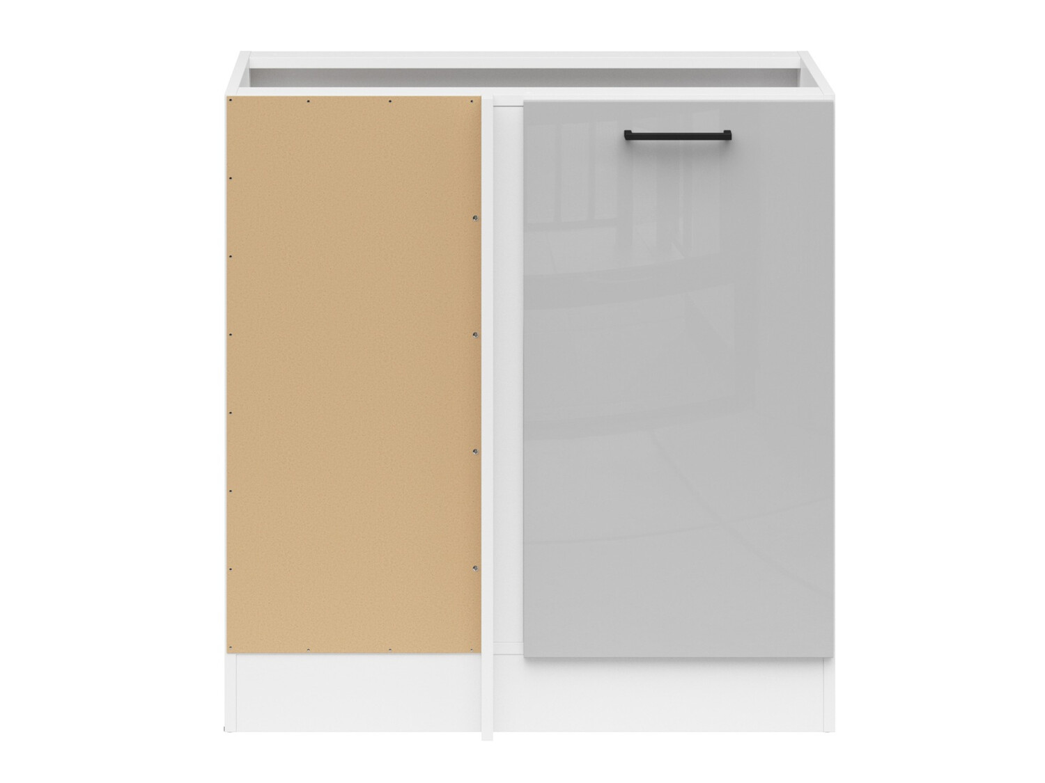 Armoire d'angle modulaire Line Grey 101
