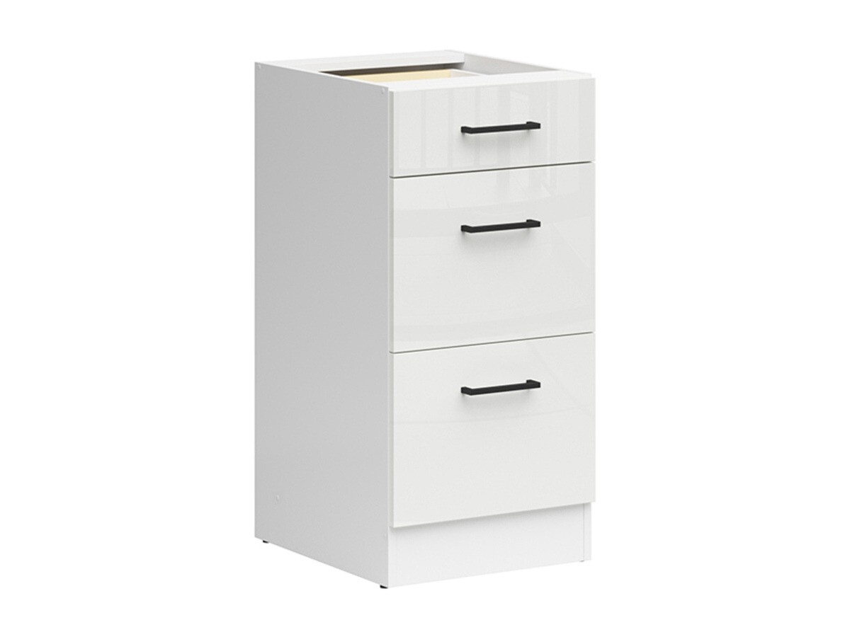 Armoire modulaire avec tiroirs Line White 102