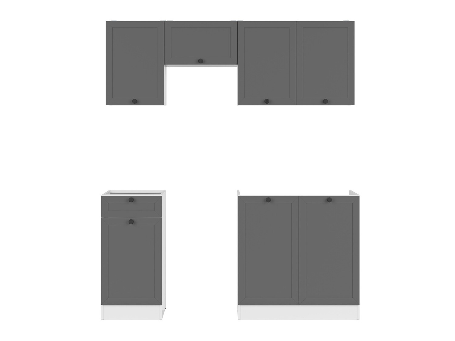 Cuisine complète modulaire Classic Grey 117
