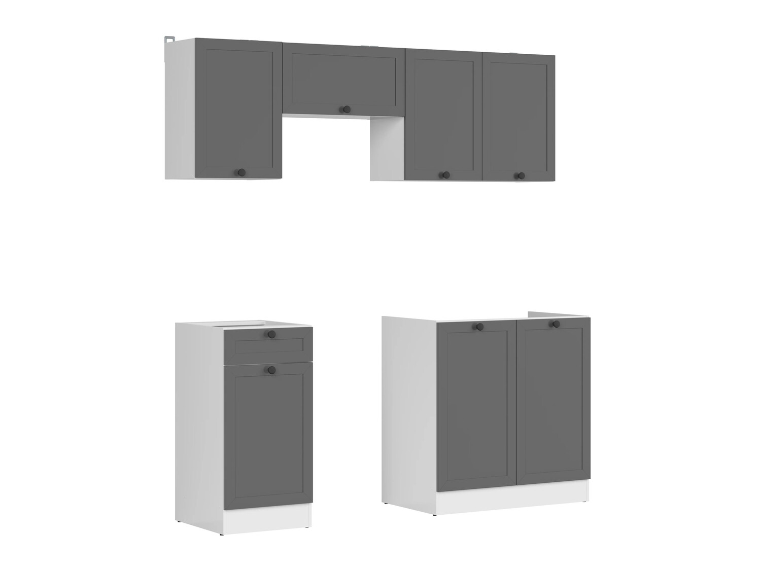 Cuisine complète modulaire Classic Grey 118