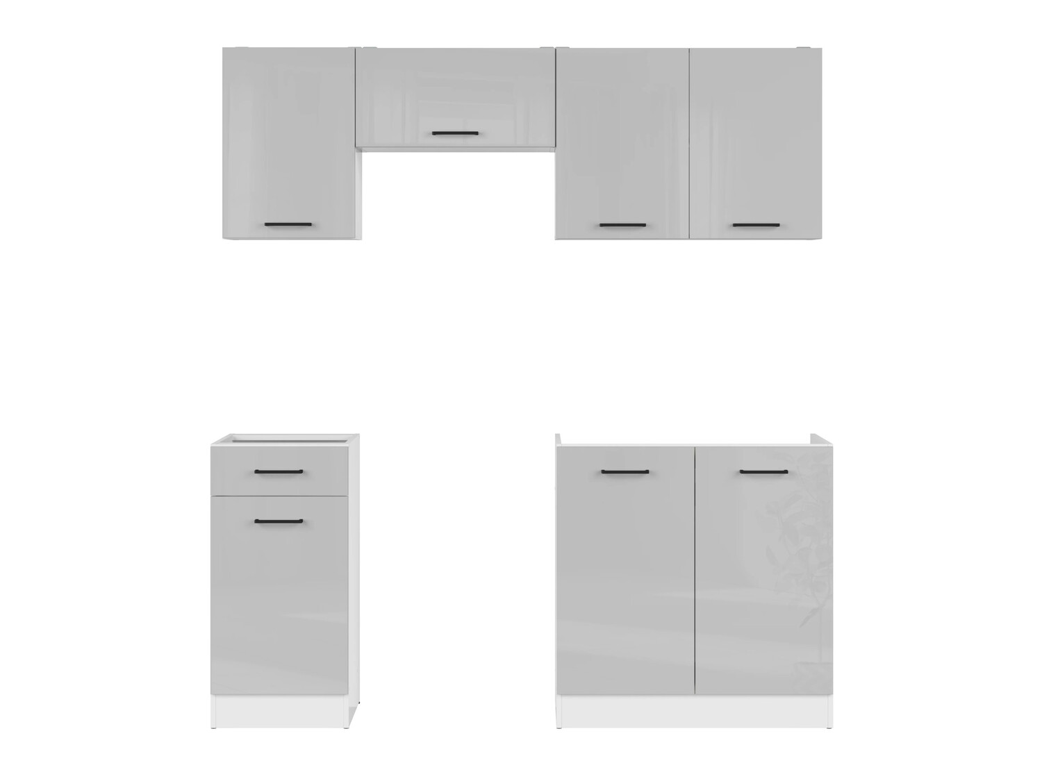 Cuisine complète modulaire Line Grey 118