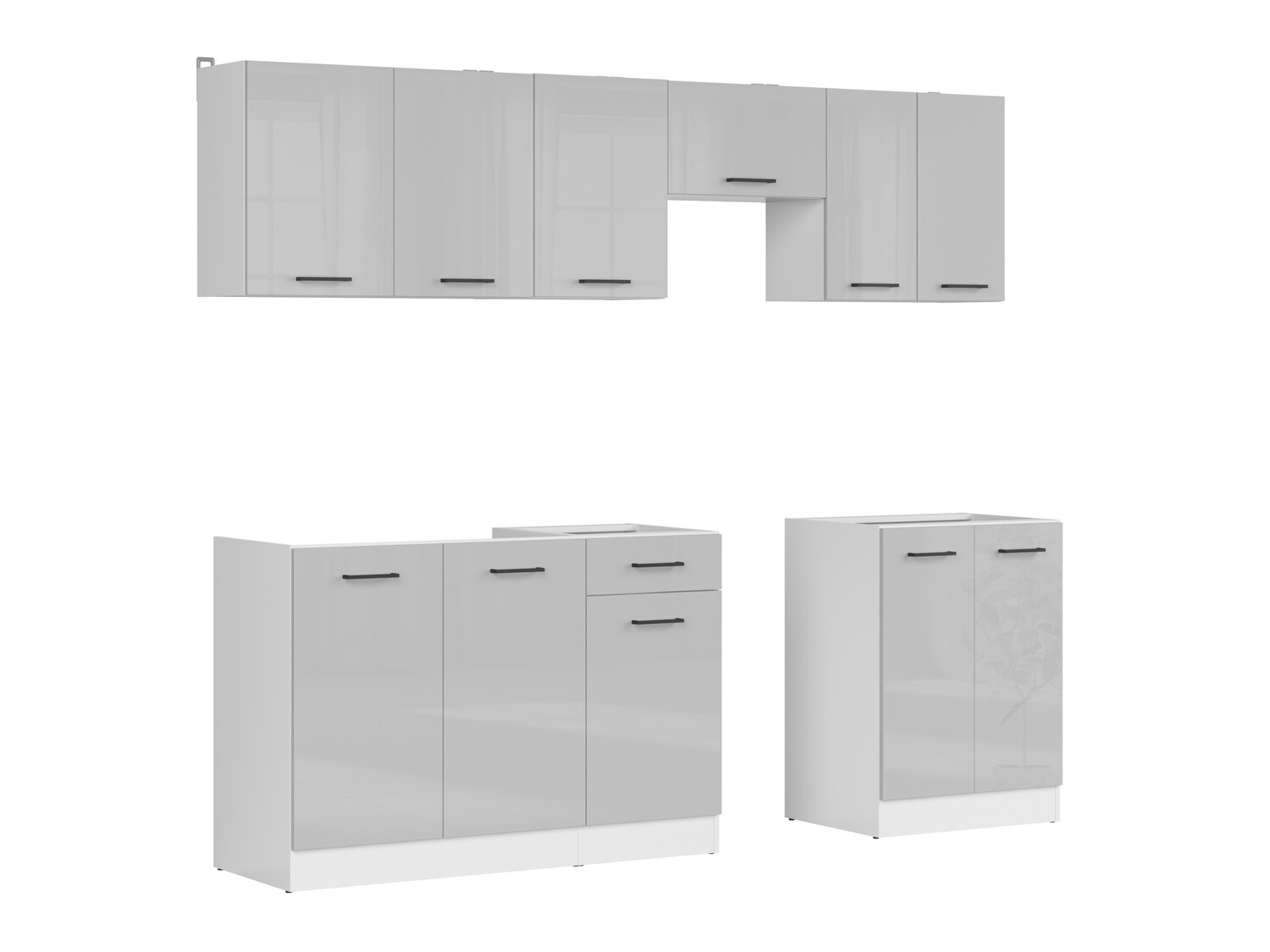 Cuisine complète modulaire Line Grey 119