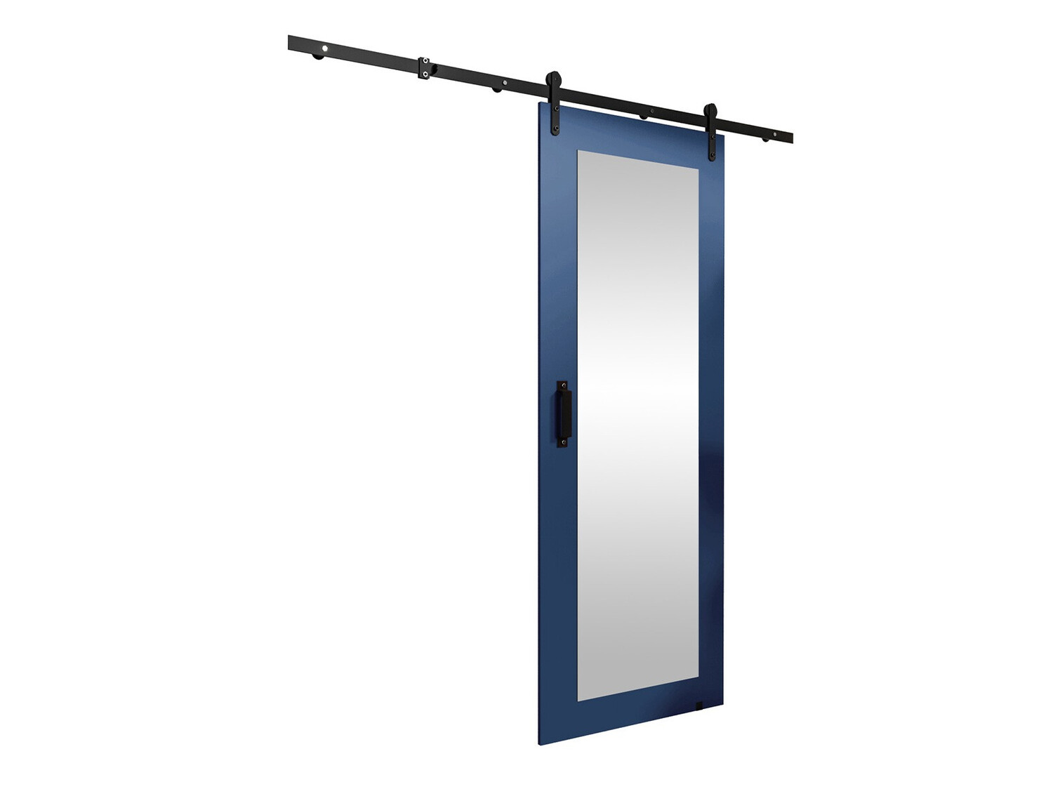 Porte coulissante Hartford 461 (Bleu foncé)