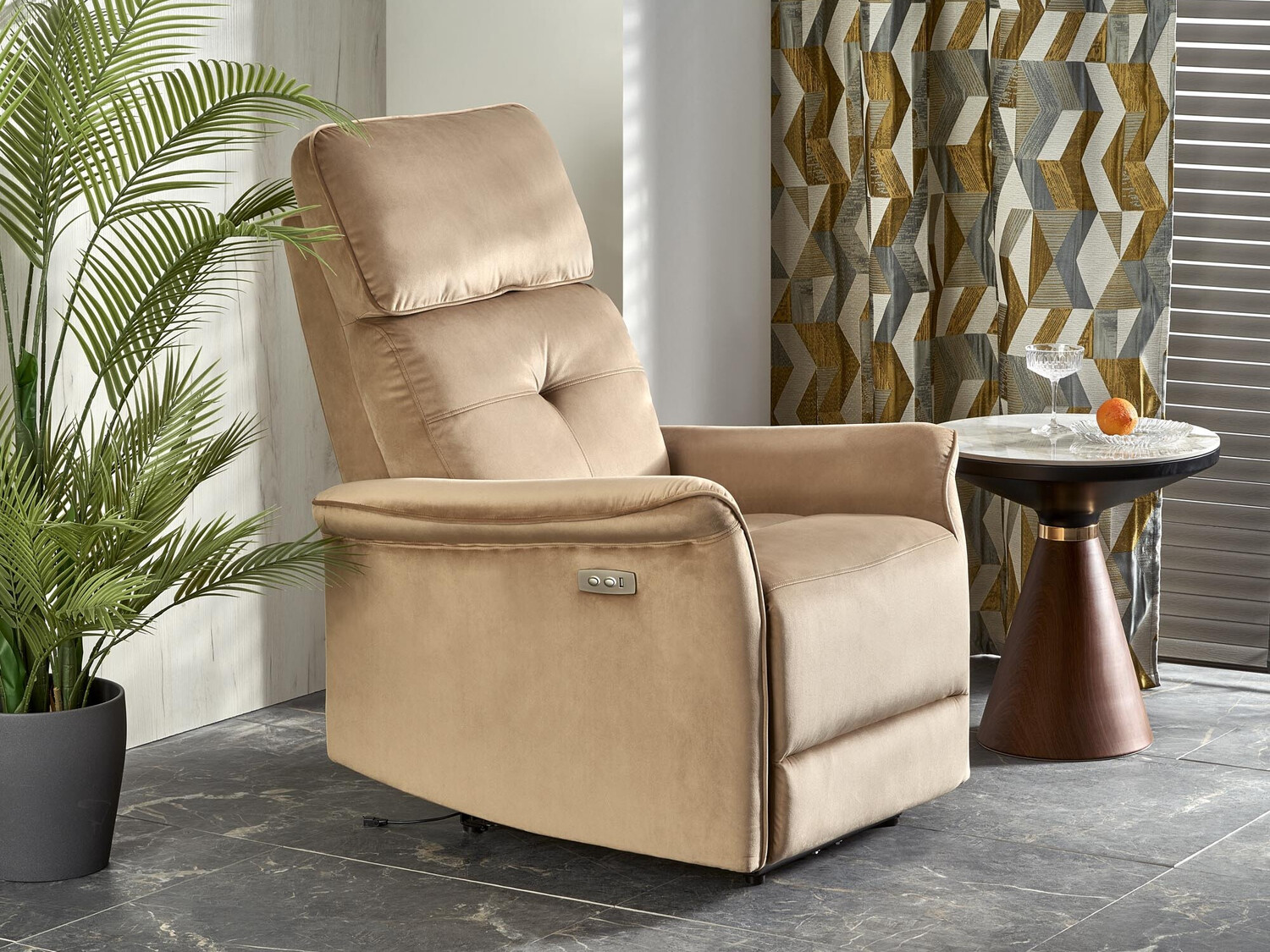Fauteuil inclinable Houston 1543 (Bluvel 28)