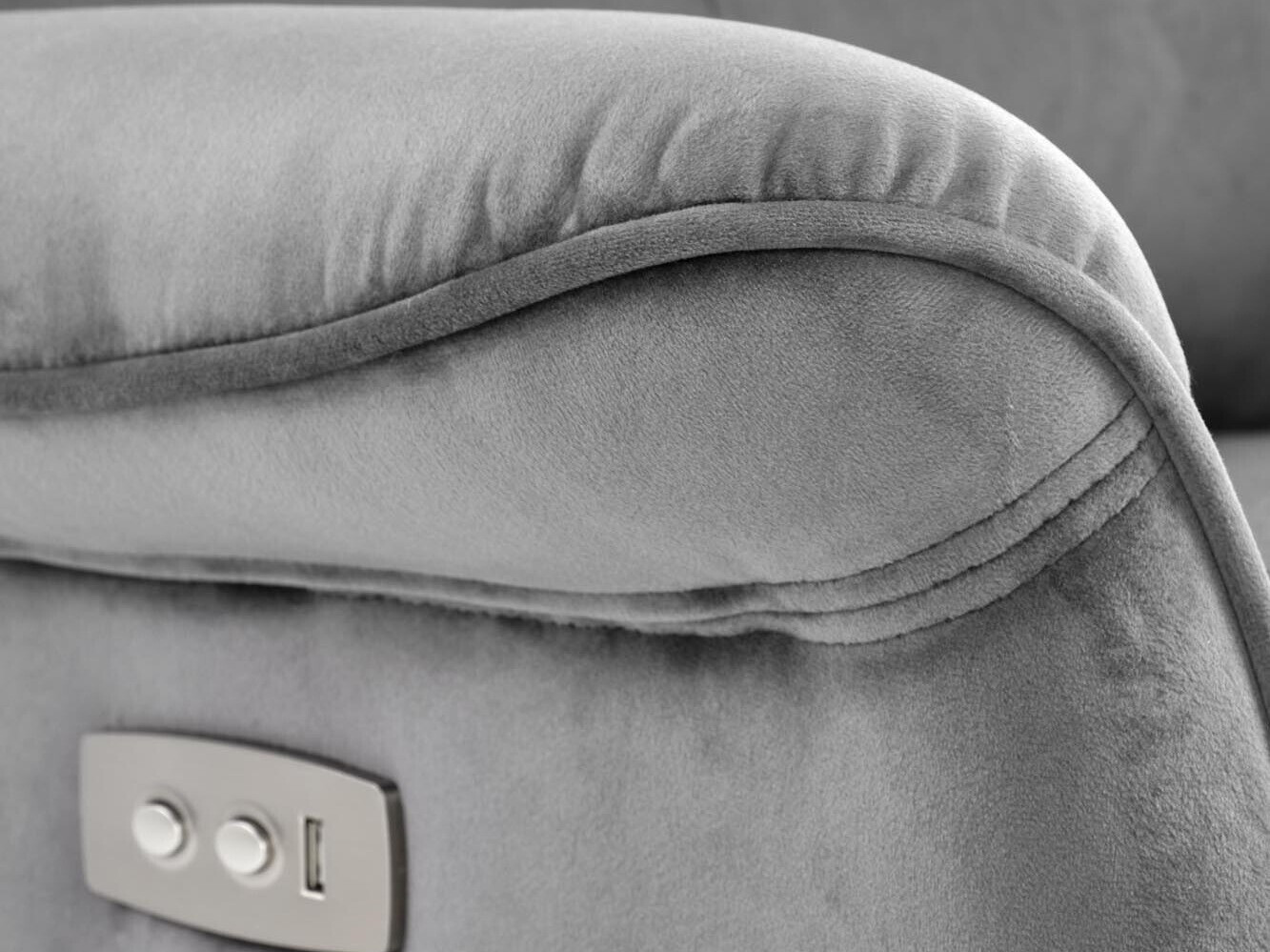 Fauteuil inclinable Houston 1543 (Gris)