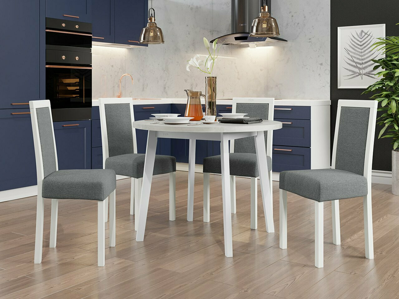 Salle à manger complète Victorville 304 (Hygge 91)