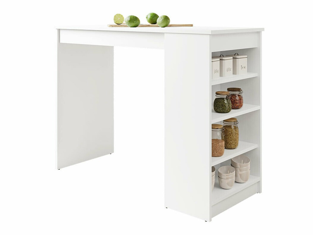 Table de bar Comfivo Cedrus (Blanc)