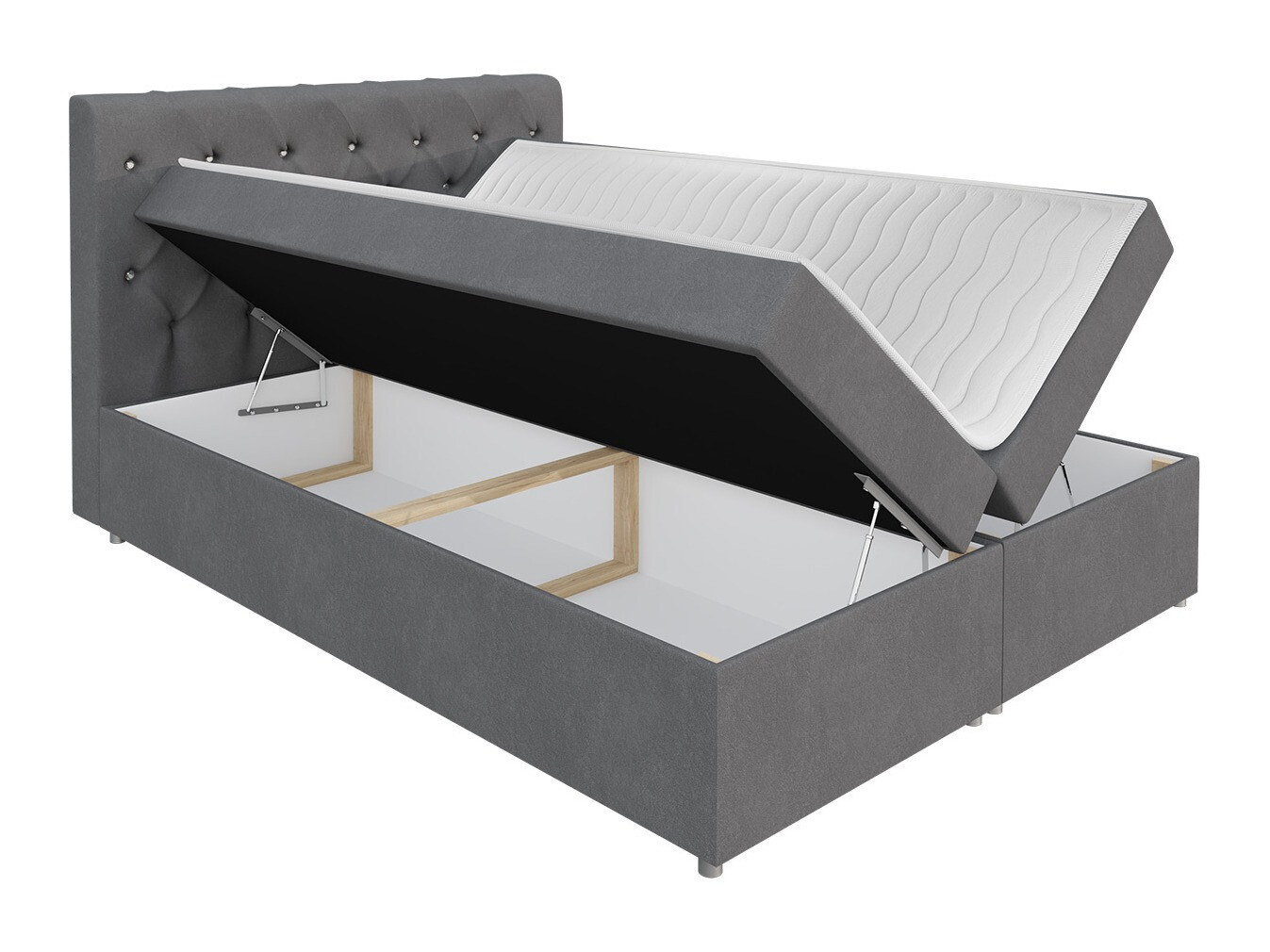 Lit boxspring Domus (Soft 017)