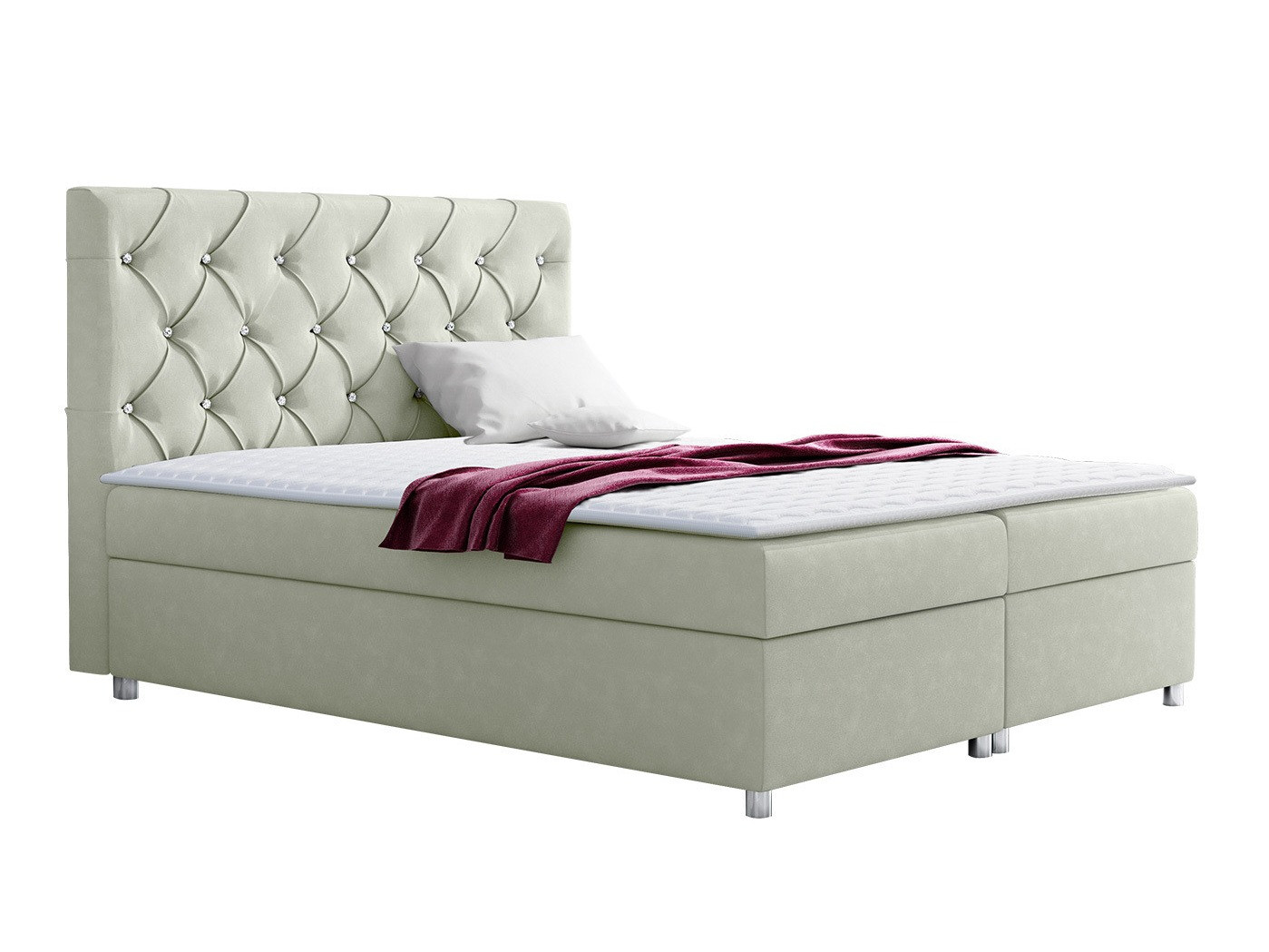 Lit boxspring Baltimore 112 (Primo 8809)