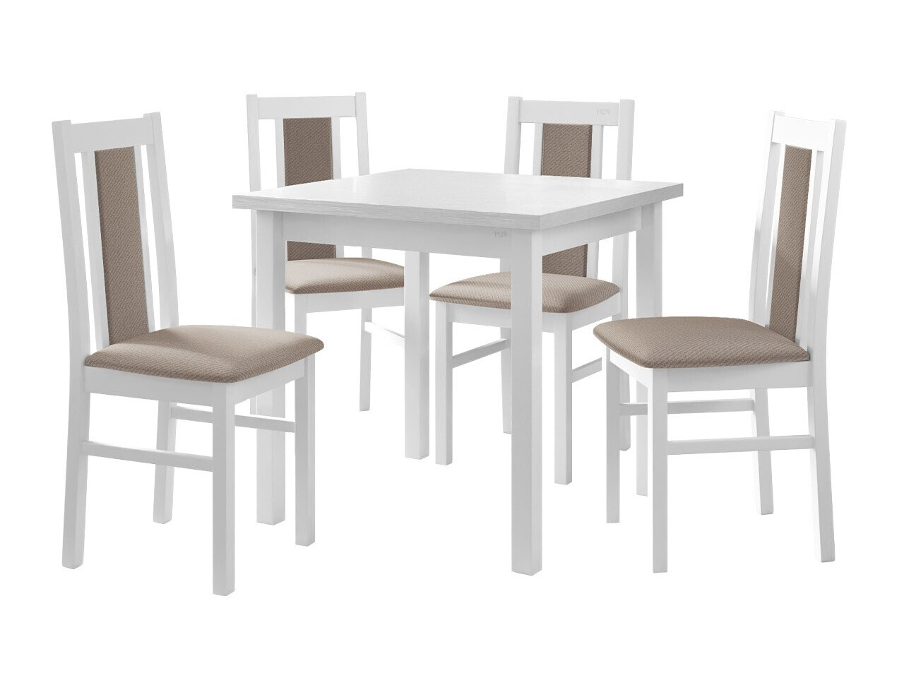 Salle à manger complète Victorville 310 (Blanc)