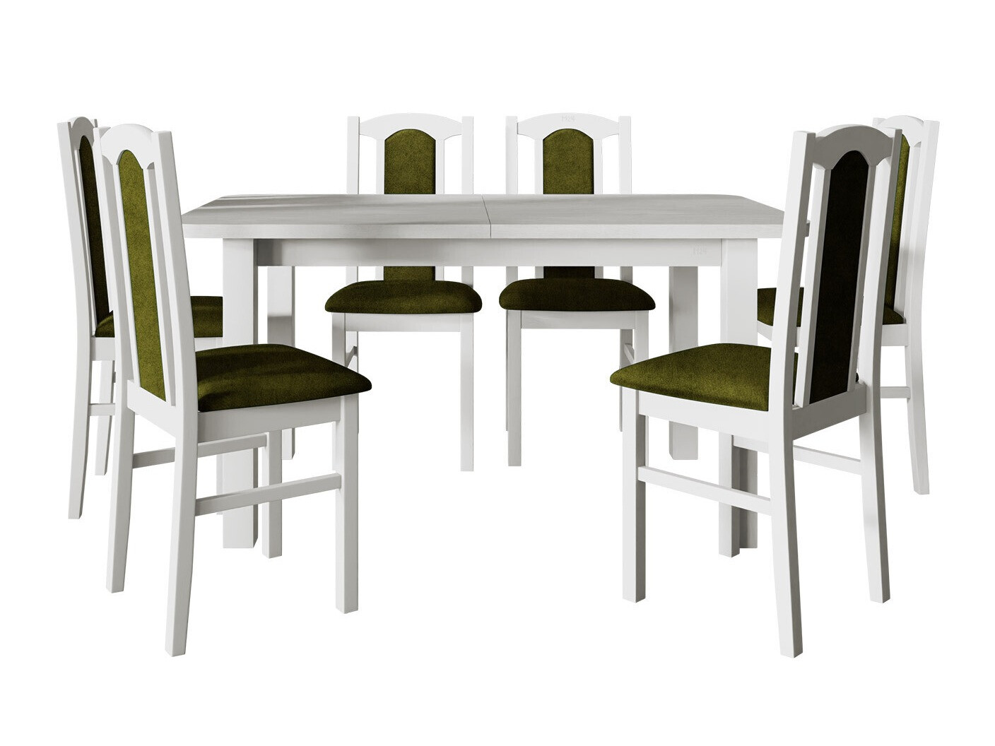 Salle à manger complète Victorville 312 (Blanc)