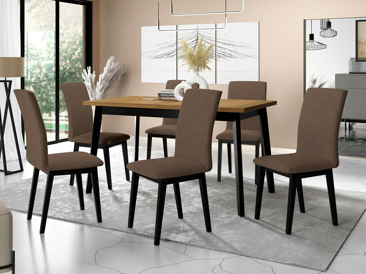 Salle à manger complète Victorville 322 (Soro 28)