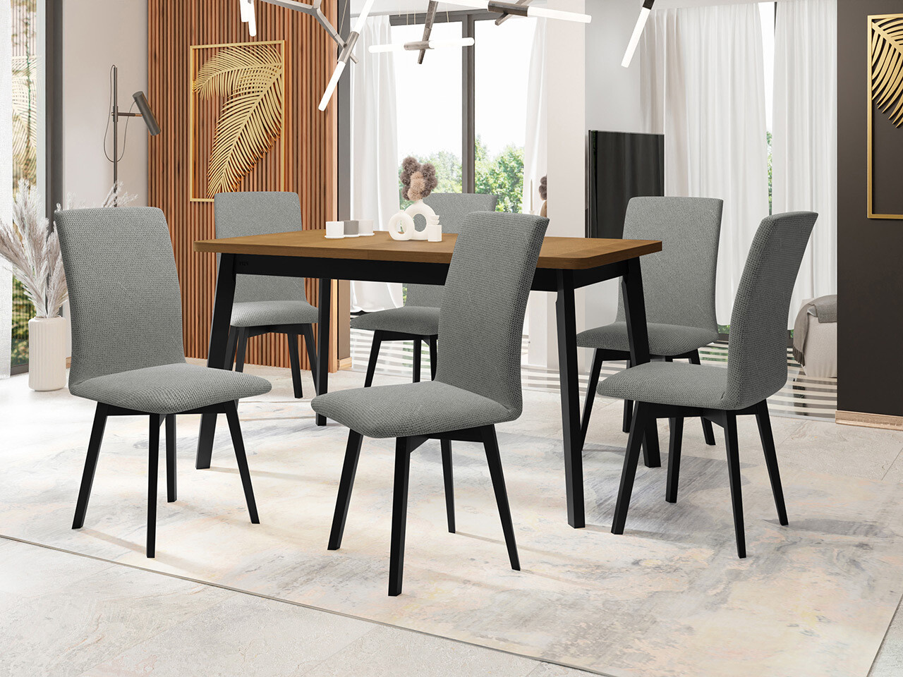Salle à manger complète Victorville 324 (Hygge 91)