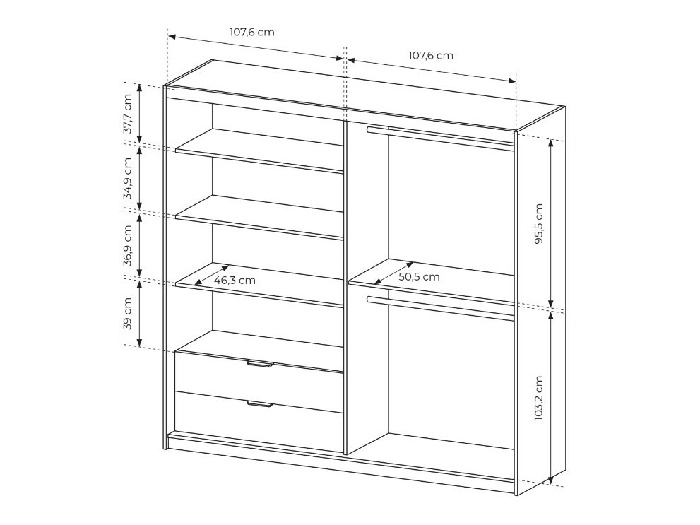 Armoire Lusone 100