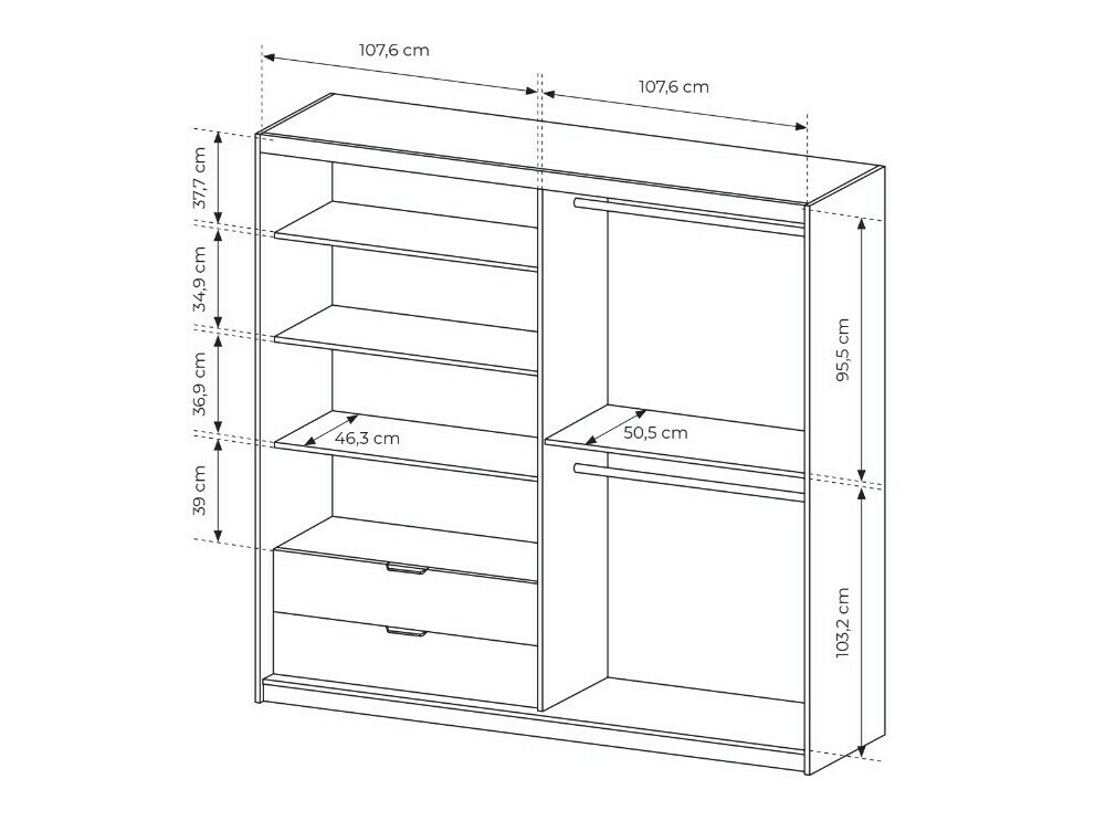 Armoire Lusone 100