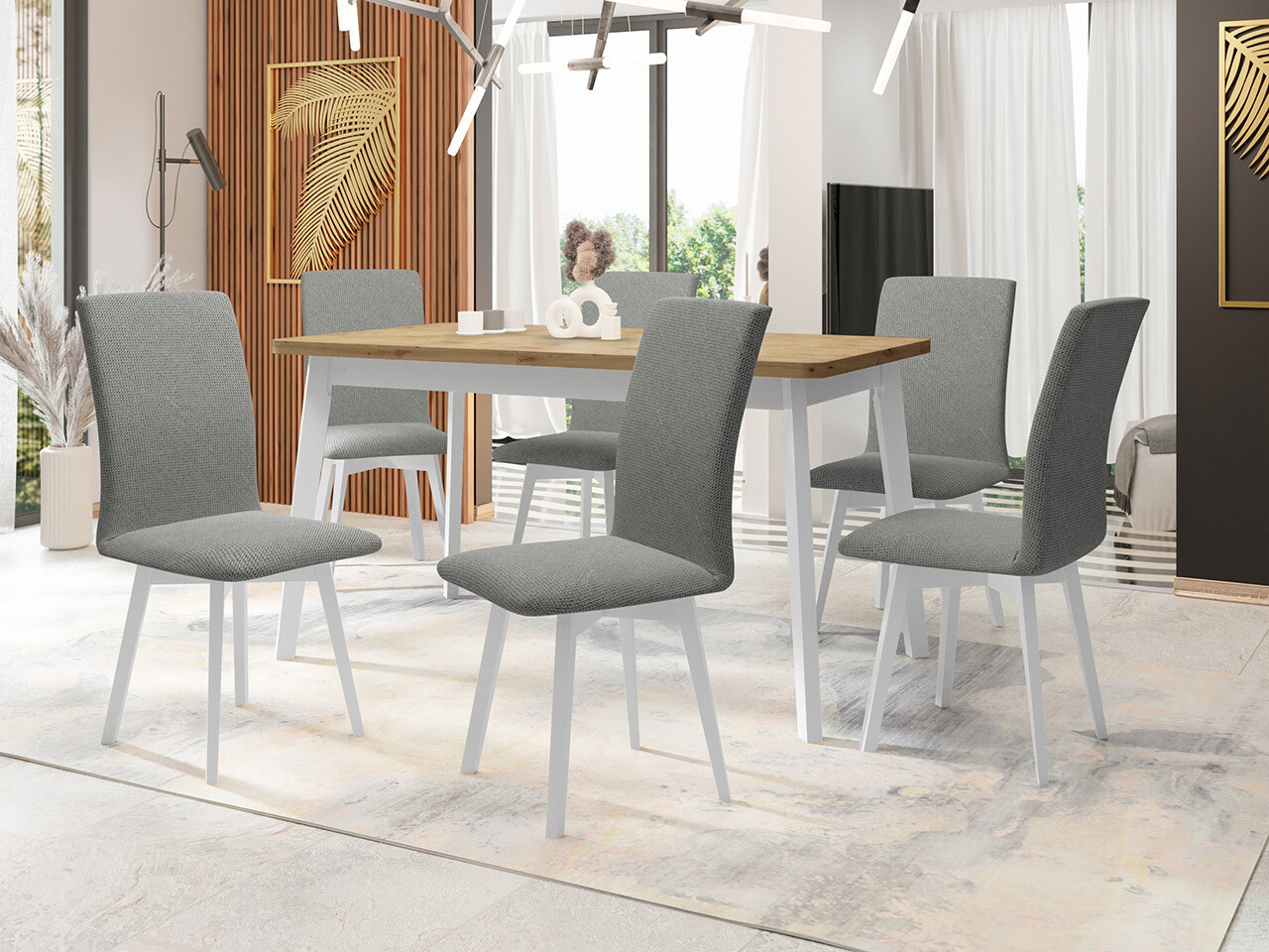 Salle à manger complète Victorville 326 (Hygge 91)