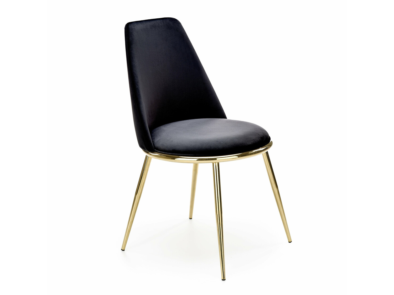 Chaise Houston 1327 (Noir + Doré)