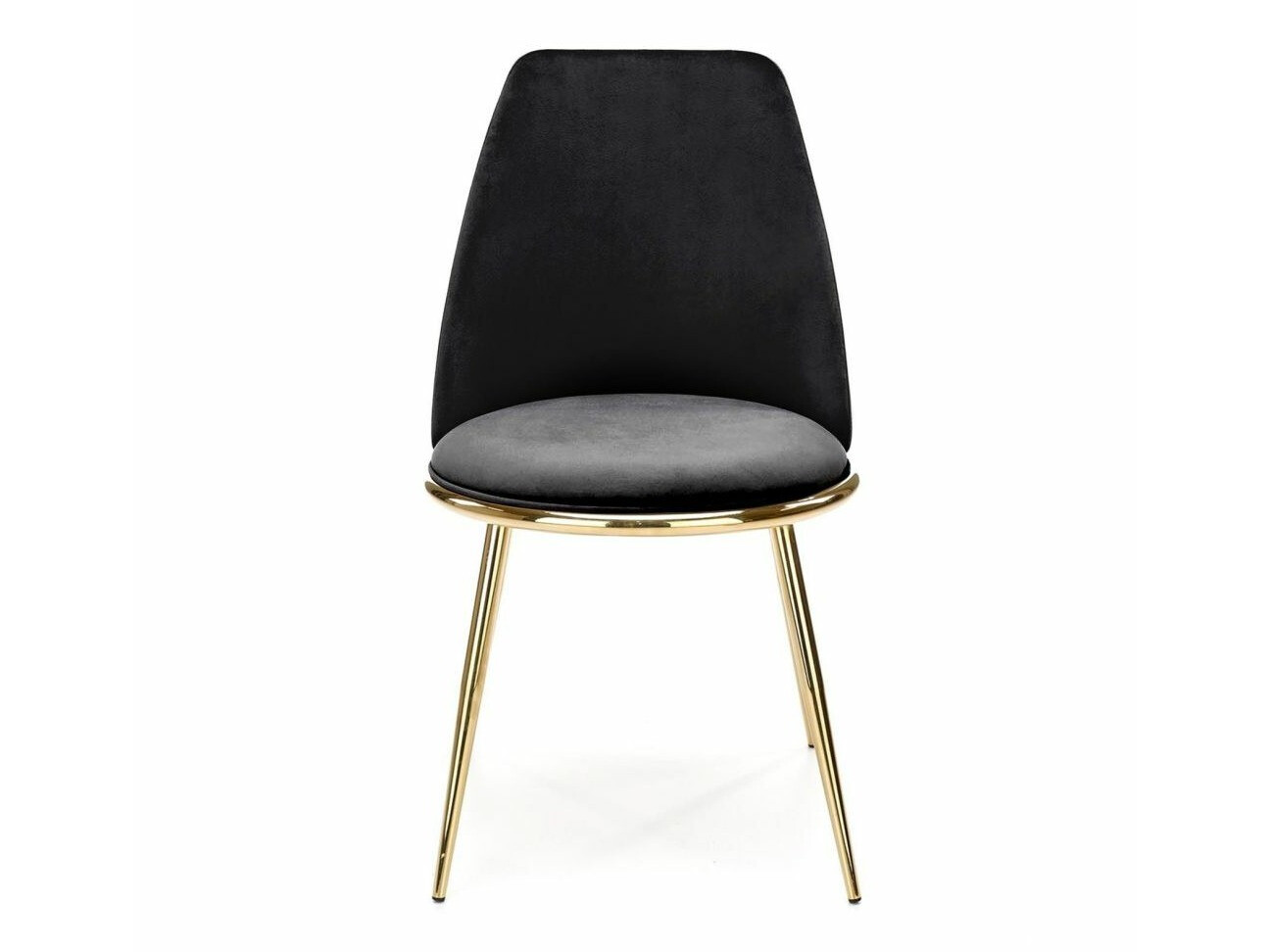 Chaise Houston 1327 (Noir + Doré)
