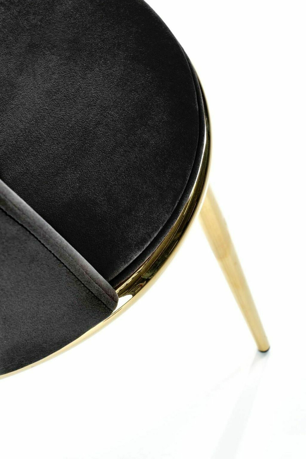 Chaise Houston 1327 (Noir + Doré)