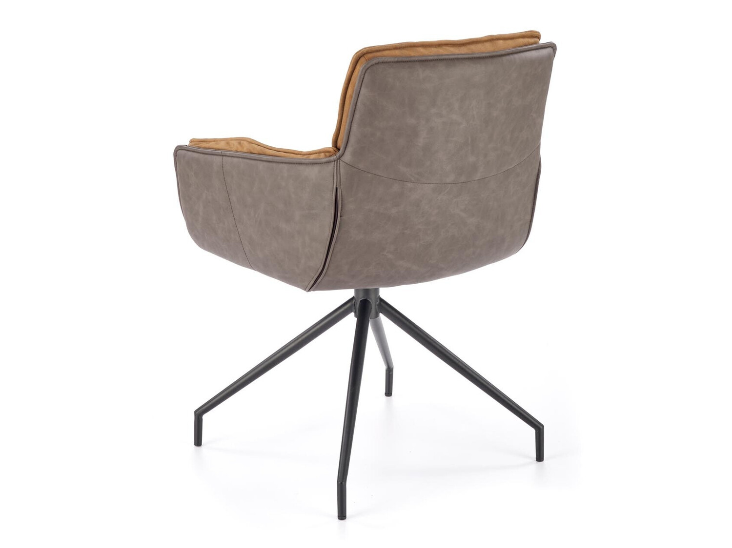 Chaise Houston 1548 (Marron + Brun foncé)