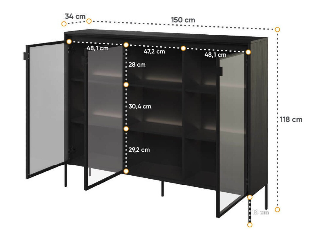Buffet Fernolu 108 (Noir)
