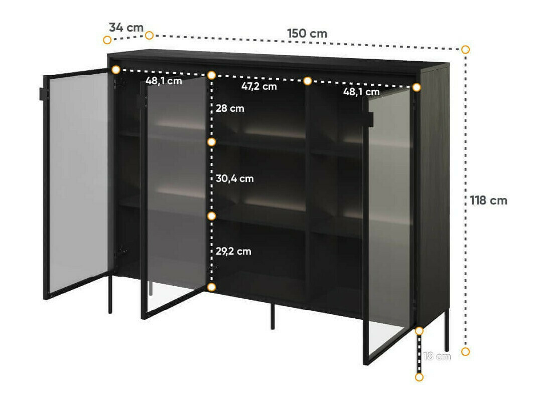 Buffet Fernolu 108 (Noir)