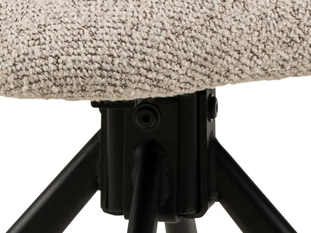 Chaise Norsica 745 (Beige + Noir)