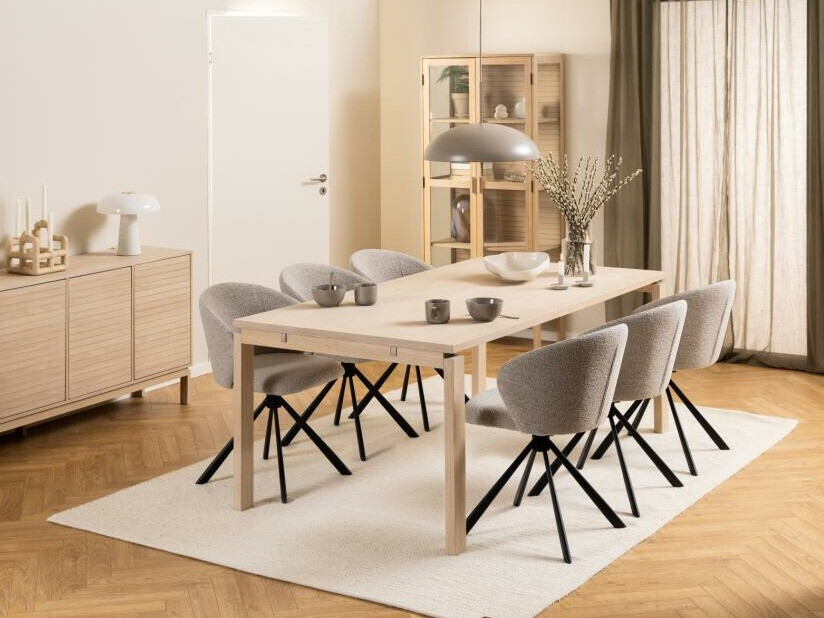 Chaise Norsica 745 (Beige + Noir)