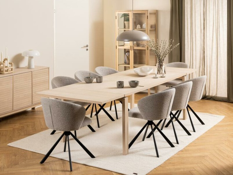 Chaise Norsica 745 (Beige + Noir)