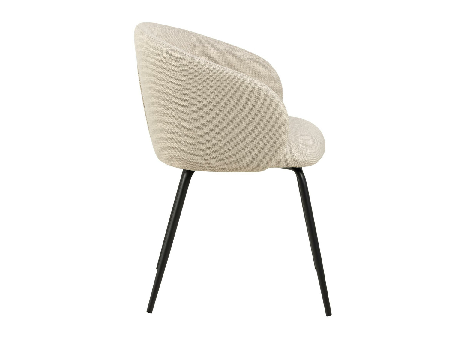 Chaise Norsica 862 (Beige + Noir)