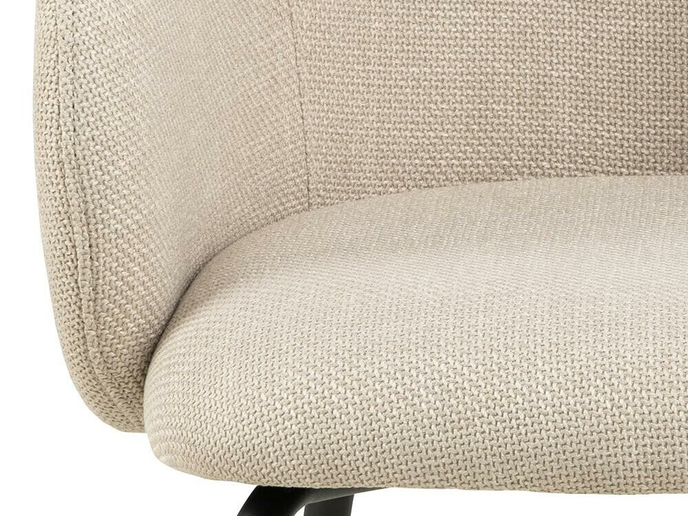 Chaise Norsica 862 (Beige + Noir)