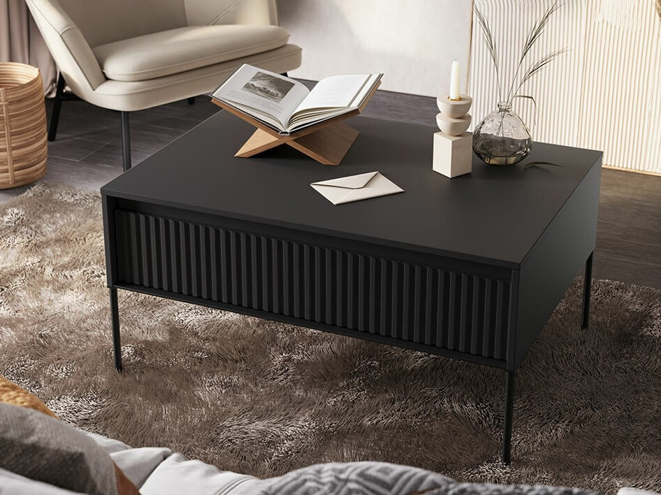 Table basse Fernolu 110 (Noir)