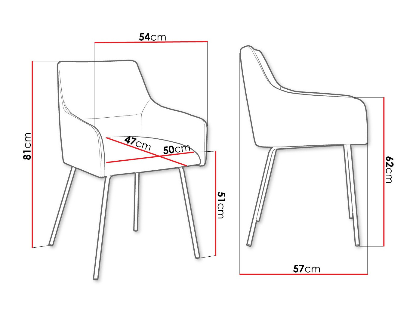 Chaise Jackson 109 (Magic Velvet 2219)