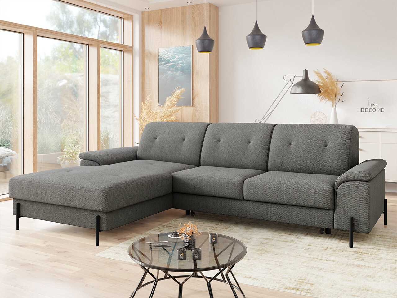 Canapé d'angle Comfivo 133 (Matana 04)