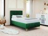Lit continental Logan 112 (Amor Velvet 4311)