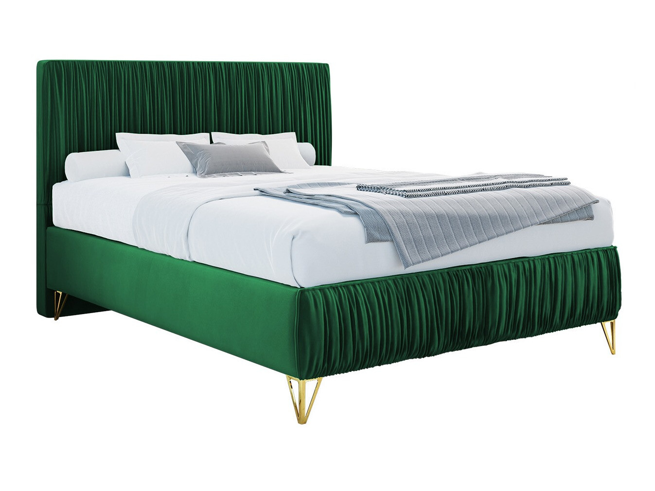 Lit continental Logan 112 (Amor Velvet 4311)