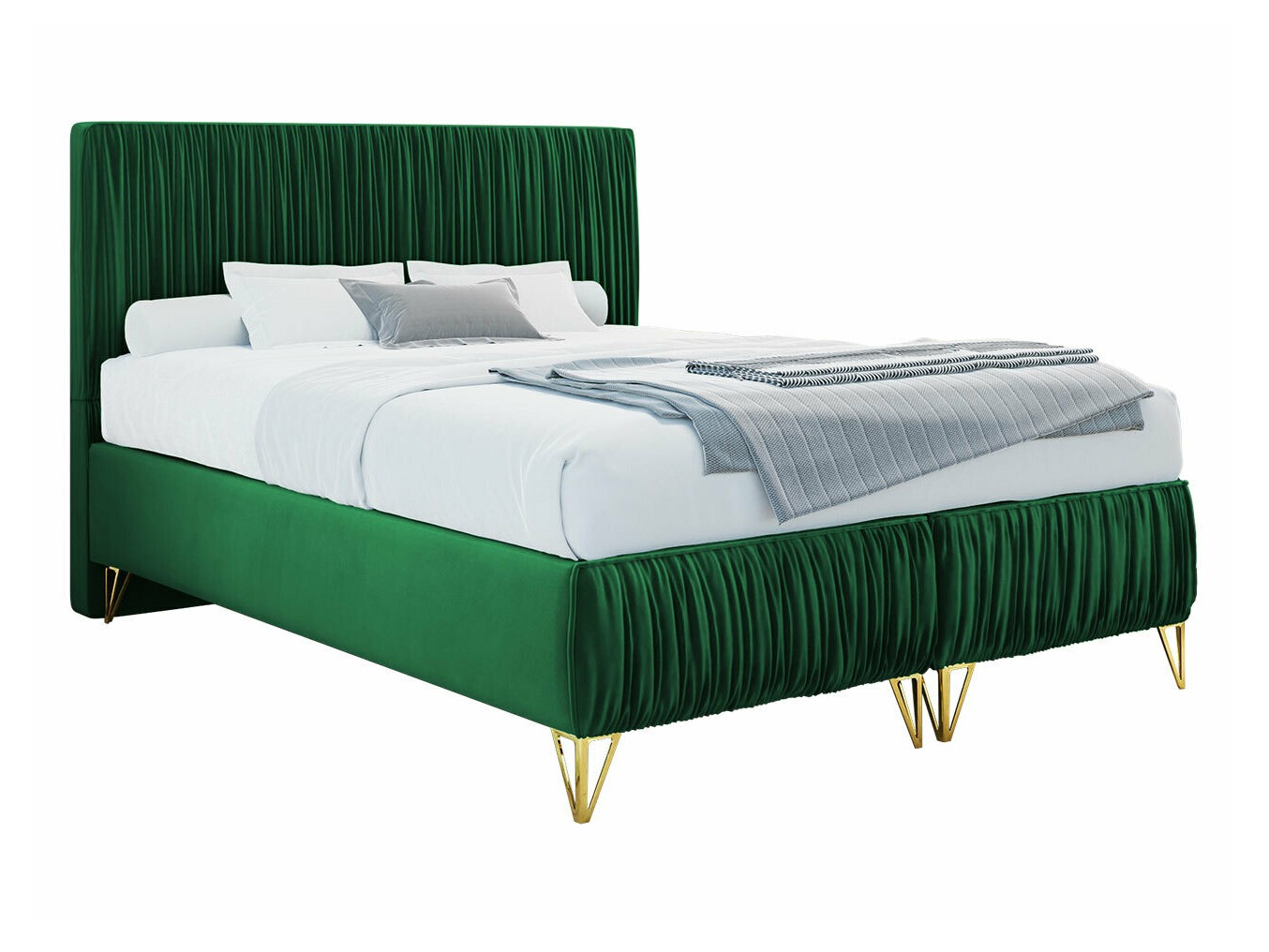 Lit continental Logan 112 (Amor Velvet 4311)