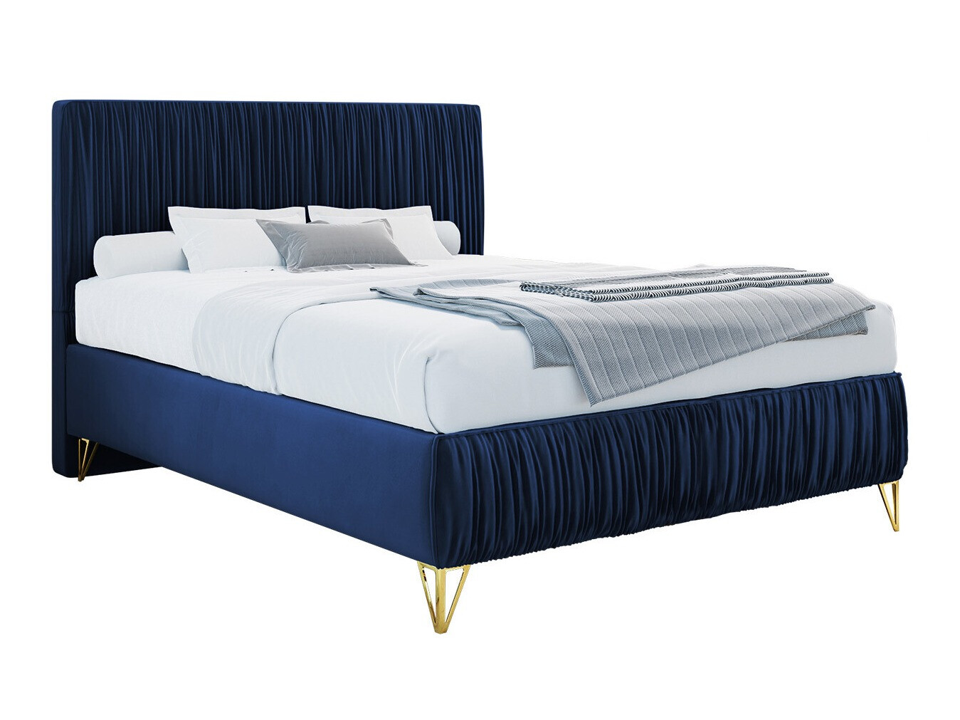 Lit continental Logan 112 (Amor Velvet 4314)
