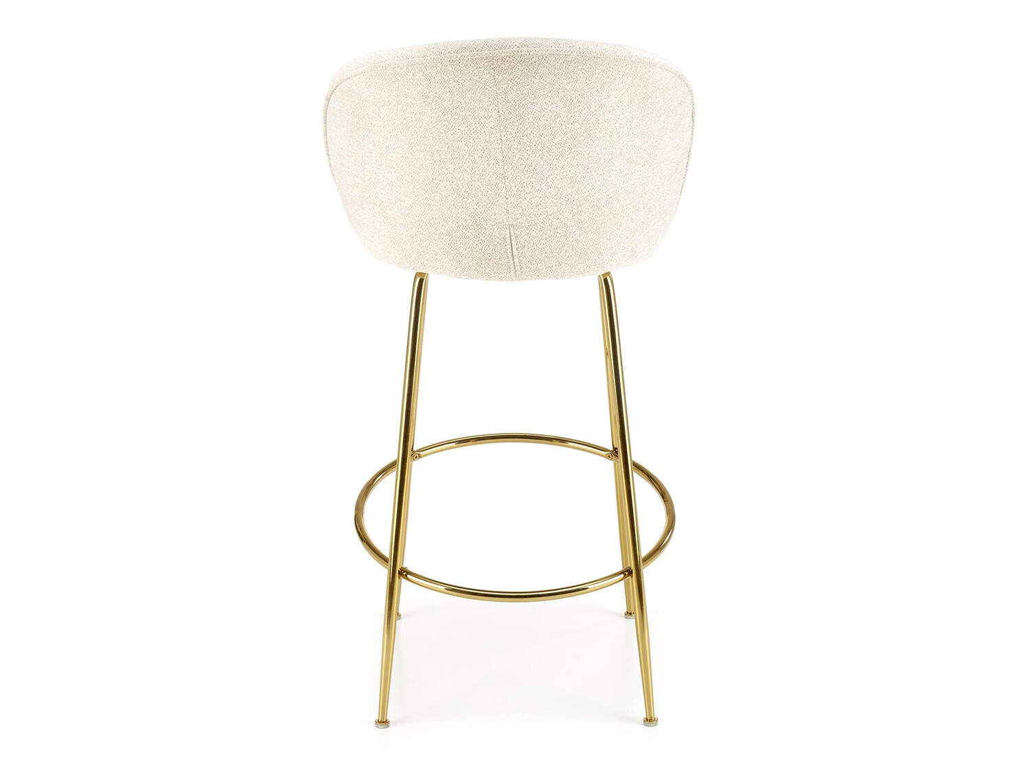 Chaise de bar Houston 1554 (Crème + Doré)