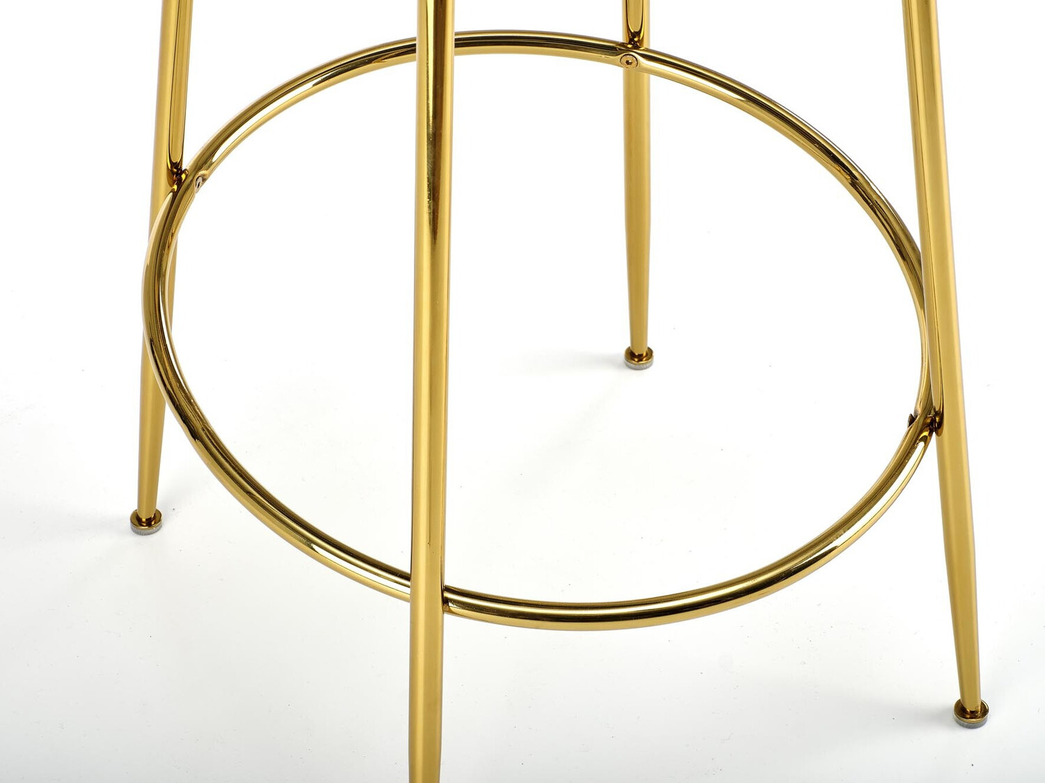 Chaise de bar Houston 1554 (Crème + Doré)