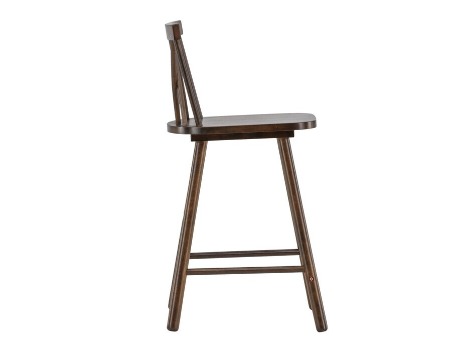 Chaise de bar mi-hauteur Dallas 4202 (Marron)