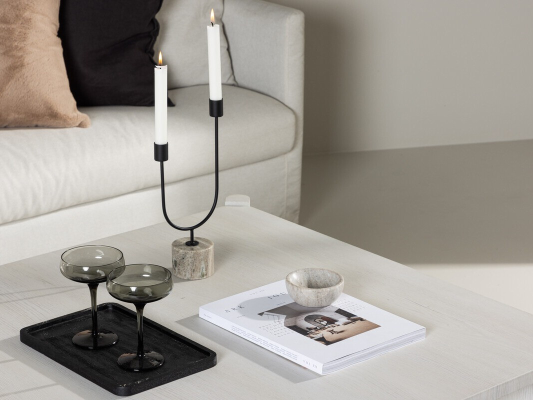 Table basse Dallas 4198 (Blanc)