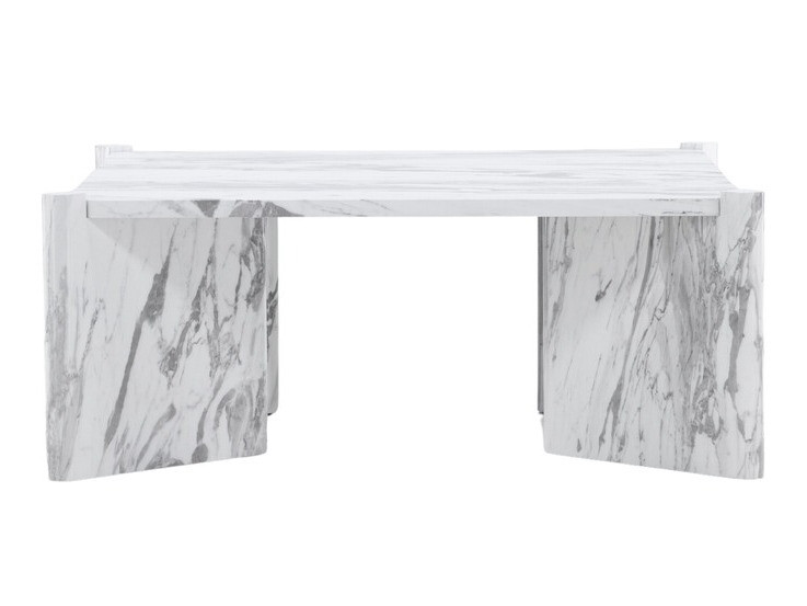 Table basse Dallas 4198 (Marbre blanc)
