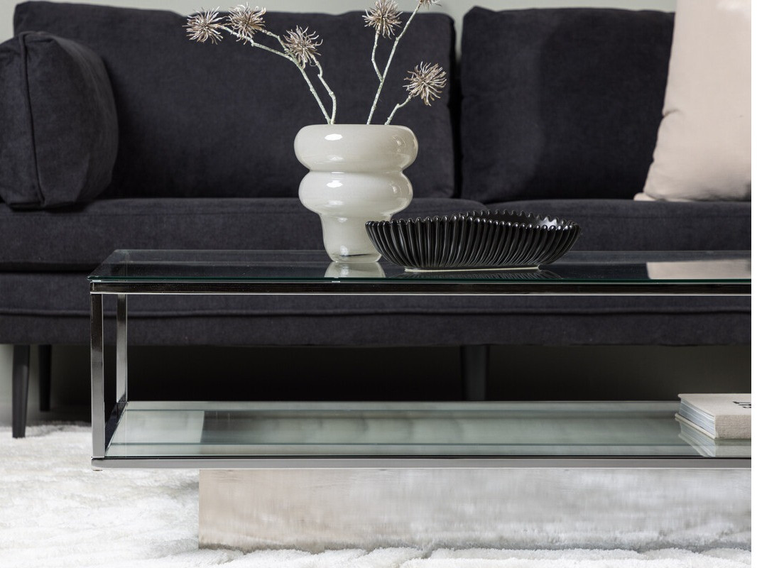 Table basse Dallas 4212 (Argent)