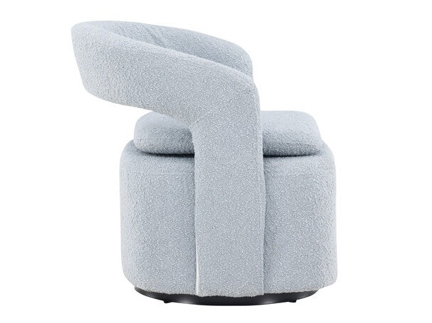 Fauteuil Dallas 3170 (Bleu clair + Noir)