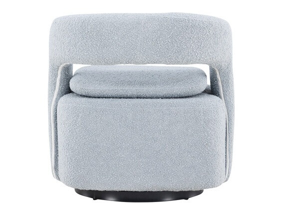Fauteuil Dallas 3170 (Bleu clair + Noir)